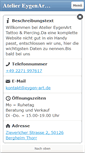 Mobile Screenshot of eygen-art.de
